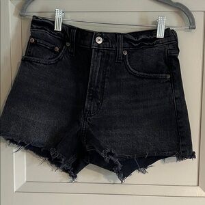 Abercrombie & Fitch Black Jean Shorts